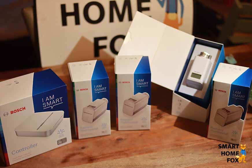 Lieferumfang des Starter Sets Heizen von Bosch